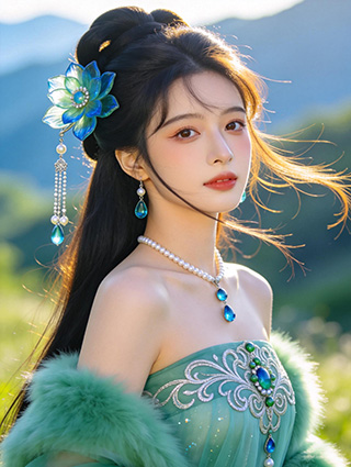 極致寫實(shí)國(guó)風(fēng)人像攝影