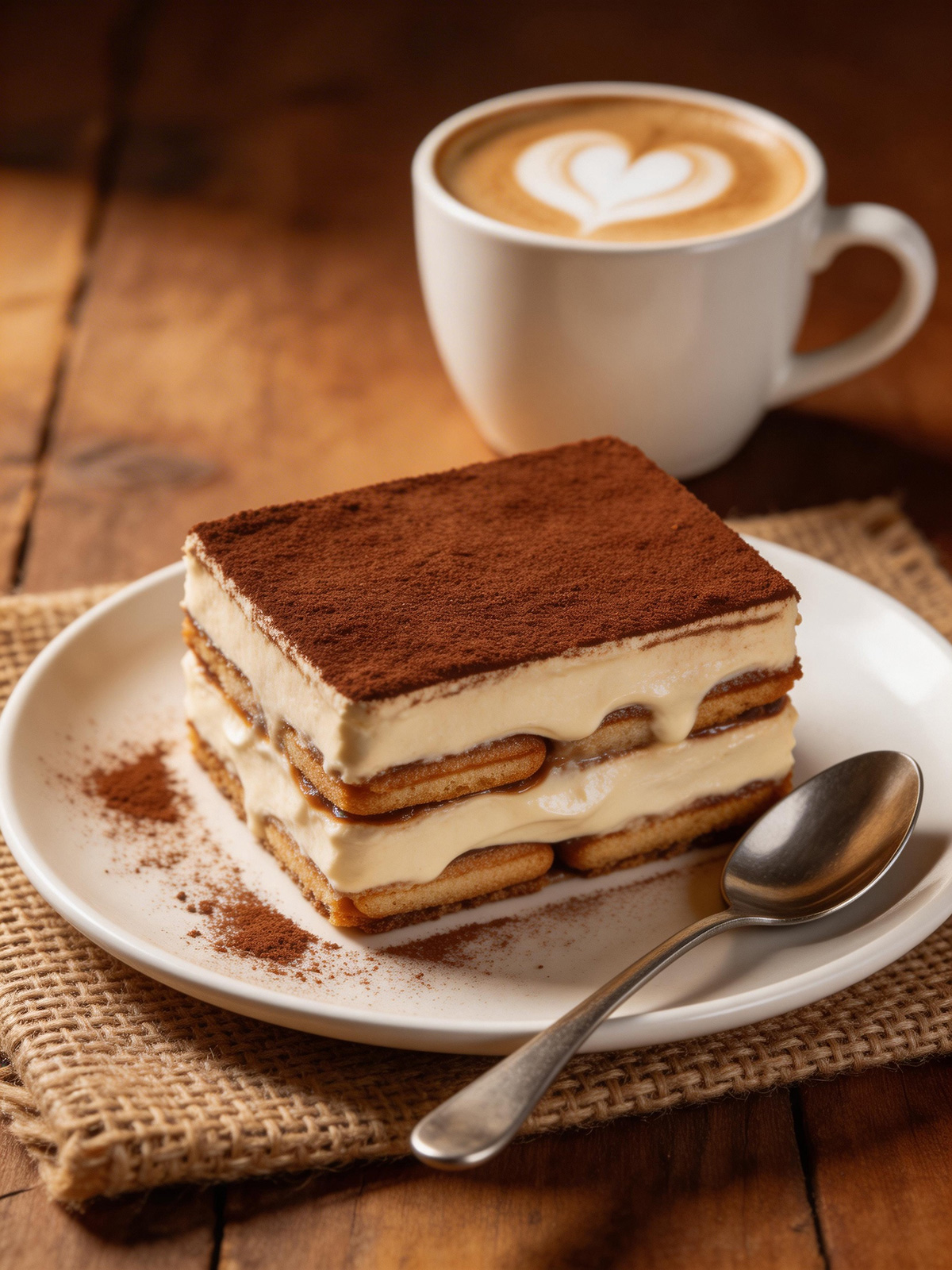 商業(yè)提拉米蘇蛋糕美食攝影